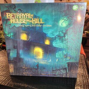 Avalon Hill Betrayal at The House on The Hill 2nd Edition Cooperative Board Game